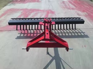 Herse à dents à ressort de 6 pieds de large pour le nivellement de la surface du sol et l'entretien des pâturages - Product Image 2