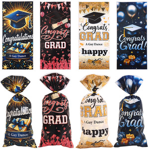 50 pz/pacco di congratulazioni <span class=keywords><strong>laurea</strong></span> biscotti caramelle snack <span class=keywords><strong>sacchetti</strong></span> regalo di <span class=keywords><strong>laurea</strong></span> <span class=keywords><strong>per</strong></span> feste di compleanno <span class=keywords><strong>per</strong></span> bambini - Product Image 2