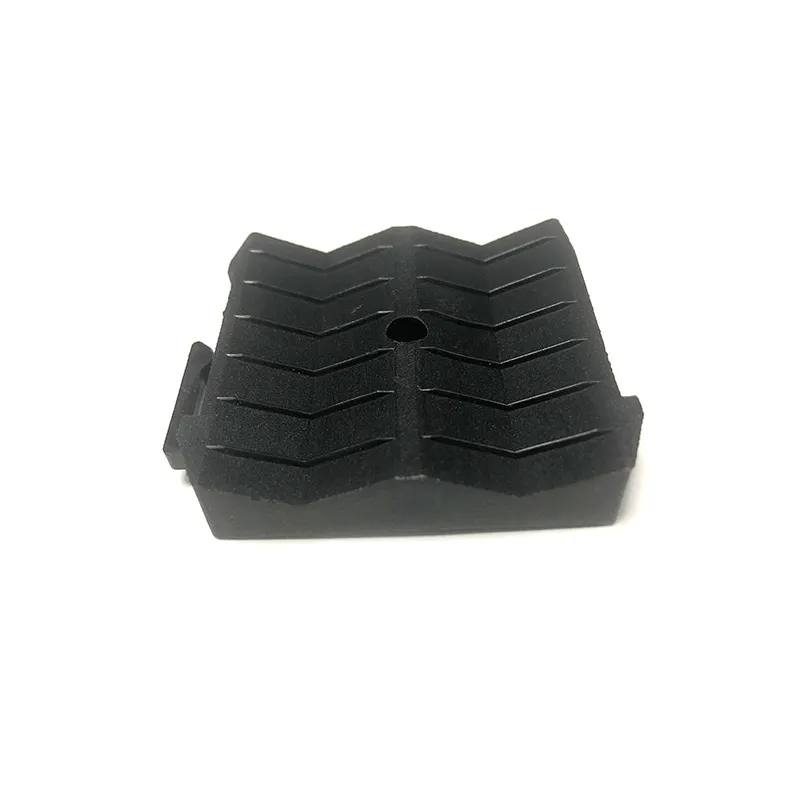 Naylon 6 siyah çift Run elmas plastik kelepçe koaksiyel blokları