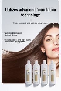 Despigmentante Profesional HAOXIN Sin Amoníaco, 4 Opciones de Volumen, Despigmentante Orgánico para el Cabello, 59 Colores, Venta al por Mayor para Salones, Fábrica OEM - Product Image 3