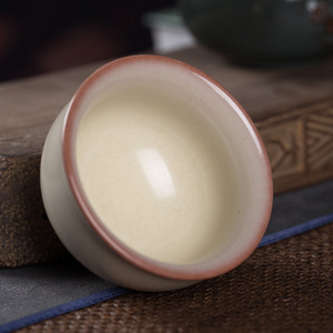Shan xinyu longquan handmade mỡ lợn tách trà Kung Fu Đặt bát lớn thưởng thức đơn - Product Image 4