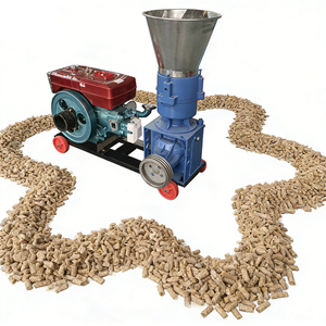 เครื่องอัดเม็ดดีเซล รุ่น 125 กำลังการผลิต 25-50 กก./ชม. เครื่องทำอาหารสัตว์เริ่มต้นใช้งาน 115 กก. รับประกัน 1 ปี - Product Image 1