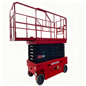 Plataforma Elevadora de Tijera Hidráulica Automática de 4-10 Metros de Altura, con Batería, Eléctrica - Product Image 5