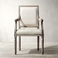 Eichen-Vintage-Massivholz Rechteckiger Esstisch Französischer Landhausstil Vintage Großer Langer Tisch Konferenztisch Maßgefertigte Möbel