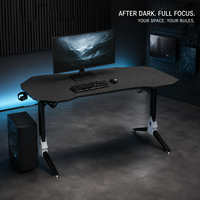 Bureau de jeu convertible et extensible en métal pour configuration PC e-sport, idéal pour la vente en gros