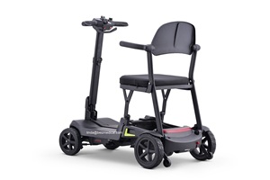 Conception pliable en 1 seconde, plié, il devient compact au point de s'adapter facilement au coffre d'une voiture - Scooter de mobilité - BZ-KLO01 - Product Image 3