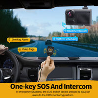 Dashcam Mobil Laris Manis 4G Lte Android Gps Wifi Adas Cmsv6 Kamera Dvr Depan Belakang
