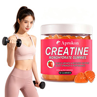 Créatine monohydrate OEM 5g en gommes, pré-entraînement, sans sucre, compléments alimentaires pour la croissance musculaire pour femmes
