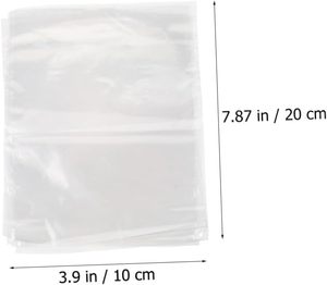 Livraison rapide Film d'emballage plat transparent en PE haute pression Sacs de stockage étanches Sacs rétractables Pof - Product Image 5
