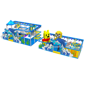 Домашняя/уличная детская Мобильная игровая площадка из мягкого модульного стекловолокна с пластиком для дома и торгового центра, для аренды - Product Image 1