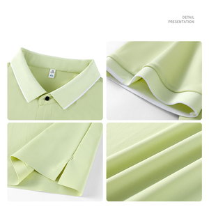 Súper septiembre venta al por mayor ropa de hombre poliéster Spandex absorbe la humedad personalizado impreso liso hombres polos de alta calidad - Product Image 4