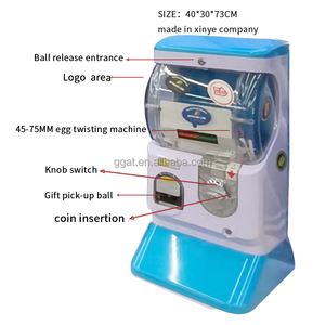 <strong>Capsule</strong> Vending Machine <strong>Coin</strong> Operated Gachapon Machine Small Twist Egg Game <strong>Capsule</strong> for Shopping Mall - Product Image 3