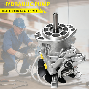 Pompe hydraulique pour tondeuse à gazon PK-3KGG-NB1F-XLXX, pompe à piston axial à circuit fermé, pièce de rechange - Product Image 3