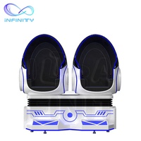 Chaise d'œuf de réalité virtuelle, parc Vr 9D, Machine de jeu de simulateur de cinéma d'arcade, prix d'usine