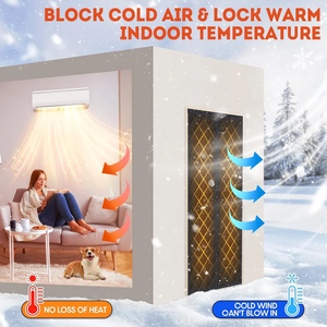 Chất Lượng Cao Treo Rèm Chống Thấm Nước Và Windproof Mùa Đông Bảo Vệ Cách Điện Oxford Vải Bông Rèm Cửa - Product Image 3