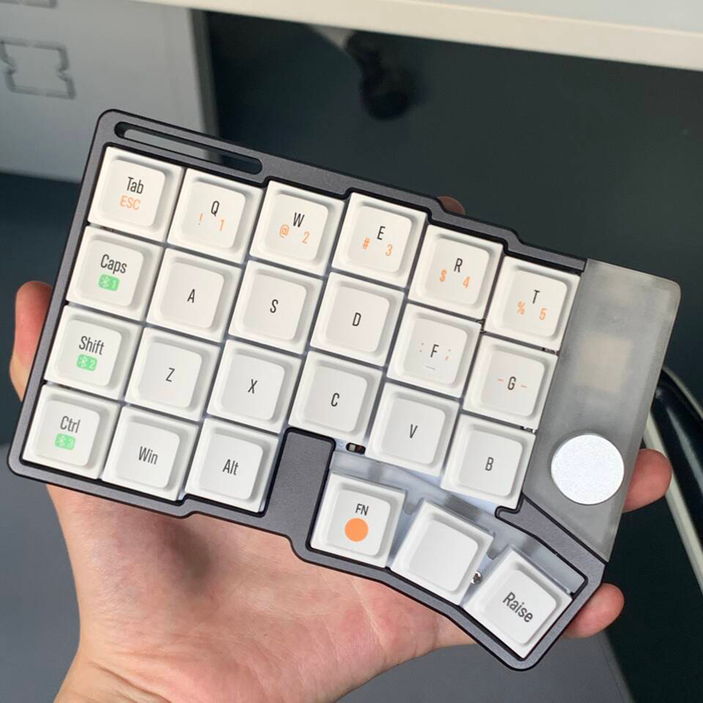 Jezail Funder Cornix 分割メカニカルキーボード テント型
