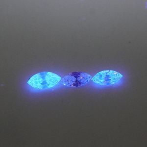 Diamante Natural Facetado Corte Marquise con Fluorescencia Certificado Color D para Joyería - Product Image 2