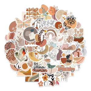 Offre Spéciale personnalisé dessin animé découpé ski planche à roulettes casque décalcomanies <span class=keywords><strong>hiver</strong></span> Sport de plein air Graffiti autocollants or estampage étanche - Product Image 2