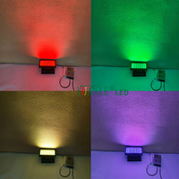 RGBW DMX512 DALI DT8 Tuya Contrôlé Projecteurs LED Éclairage de projet de contrôle sans fil avec indice IP65 Modèle YY-SG002