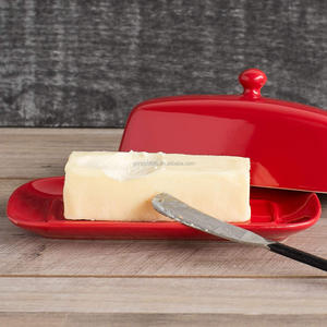 2026 Mantequilla de cerámica y tapa Almacenamiento y conservación de mantequilla para encimera de cocina - Product Image 2