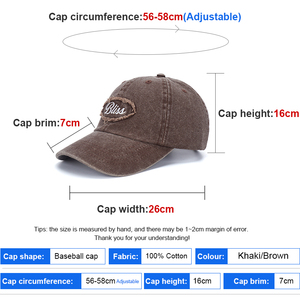 Wholesale Custom Vintage Embroidered Washed Cotton Frayed Khaki Adjustable Unisex Baseball Cap Sports Caps <b>Sun</b> <b>Hat</b> for Women <b>Men</b> - Product Image 2