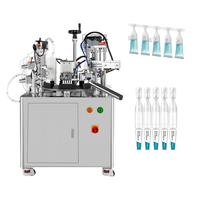 Machine électrique de remplissage de tubes d'ampoules en plastique à dose unique pour shampoing pâtes à confiture de miel et gouttes oculaires bandes de monodose