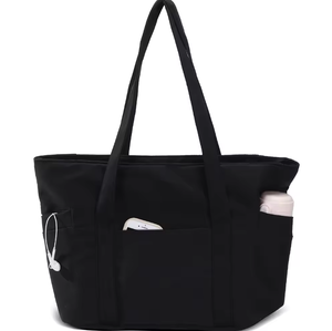 Nouveau sac à main en toile tendance, sac pour ordinateur portable en cuir pour femme, sac de shopping spacieux et élégant - Product Image 4