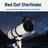 Professional High Resolution Large Diameter Skywatcher Telescope for Stargazing Viewing and Dual-Use