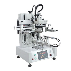New Small Semi-Automatic Glass Bottle Screen Printing Machine for Label Card &amp; Paper Printing