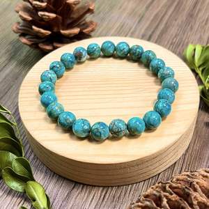 Pulsera de Piedra Natural con Cuentas de Vidrio Coloridas, Energía del Plexo Solar, Servicio de Exportación Global de Primera Categoría, Personalización Artesanal - Product Image 3