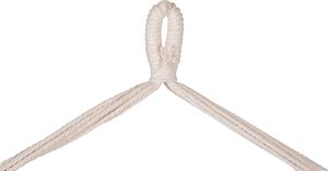 Silla Colgante Premium con Barra Separadora - Columpio de Cuerda Cómodo para Relajarse <span class=keywords><strong>en</strong></span> <span class=keywords><strong>Casa</strong></span> y Jardín - Product Image 5