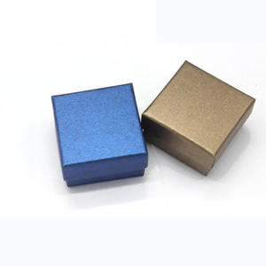 Customised Kraft Paper Jewelry Box for Bracelet Necklace for <b>Gift</b> Packing - Product Image 4