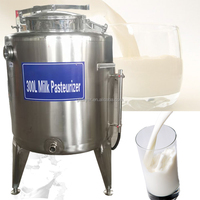 Machine de pasteurisation automatique à haute productivité pour liquides (œufs, jus de pomme) et crèmes glacées, à refroidissement rapide