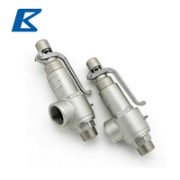 Vanne de sécurité filetée en acier inoxydable SS304 SS316 NPT BSP, vanne de décharge de pression pour l'eau, l'huile, le gaz, l'air