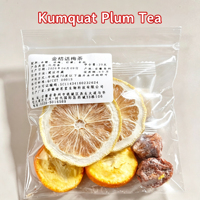 Kumquat Pruimenthee Fruitthee in zakjes Fruitinfusie Fruitthee Theezakjes Kruidentheedoos Kruidenthee Gesneden Cold Brew