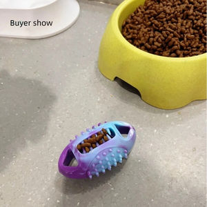 Küçük Irklar İçin Ödül Dağıtıcı Çevre Dostu TPR Çiğneme Topu Dayanıklı Bulmaca Besleyici Zihinsel Stimülasyon Köpek Oyuncağı - Product Image 5