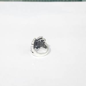 Bijoux en argent au meilleur prix, bague simple, belle bague en argent sterling 925 avec pierre précieuse, réglable, collection artisanale - Product Image 4