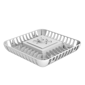 Projecteur LED encastré commercial 200W IP65 en aluminium pour station-service et entrepôt, éclairage extérieur encastré 200W IP65 - Product Image 2