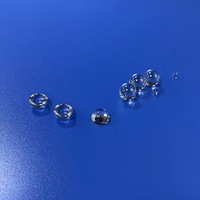 Verre optique 1mm 2mm 3mm Lentilles sphériques Saphir Quartz BK7 Lentille hémisphérique demi-sphère