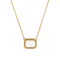Collar con medallón de mariposa de latón para mujer, chapado en oro de 18K, con cristal para fotos, para guardar imágenes, collar de recuerdos flotantes para la familia