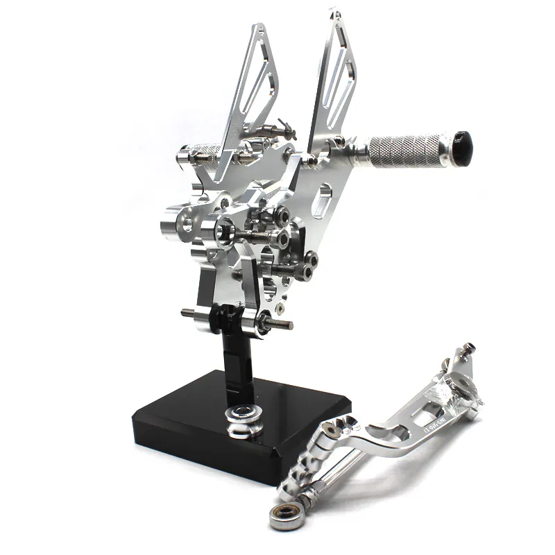 YZF R6 06/16 vente chaude cnc alu moto prix d'usine de qualité supérieure kit de carrosserie de contrôle de repose-pieds arrière en gros