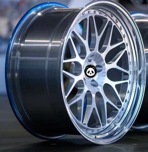 Rines Forjados Personalizados de 2 Piezas Serie 300 de 15-26 Pulgadas para Autos de Pasajeros, Porsche 911, Ferrari 458/488, Lucid Air - Product Image 2