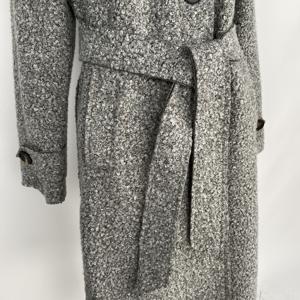 Nuovo Cappotto da Donna 2025 con Collo a Tartaruga, Ecologico, ad Asciugatura Rapida, Traspirante, <span class=keywords><strong>in</strong></span> Maglia Simil-Lana, Manica Lunga, Colore Sale e Pepe - Product Image 4