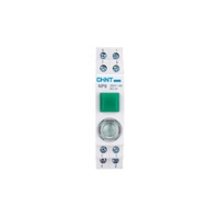 Interrupteur à bouton-poussoir modulaire sur rail DIN Chint NP9 NP9-21D3 NP9-30D3 rouge vert pour panneaux de commande industriels 230V