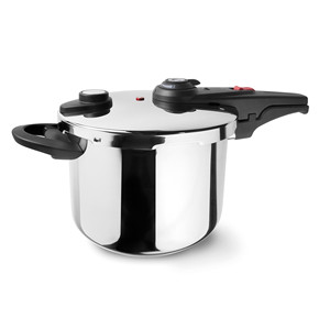 Olla a Presión Master de 6 Qt de Acero Inoxidable con Válvula de Seguridad para Cocción Rápida - Product Image 1