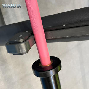 Nouvel arrivage de barre d'haltères de surface revêtue de céramique de musculation de gymnastique professionnelle 20KG - Product Image 3