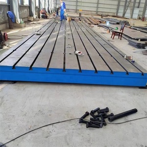 2024 Cast Iron Floor <b>Clamping</b> Plate T-Slot Measuring <b>Table</b> for Machine Inspections & Welding Measuring Tools 200*200-4000*8000 ( - Product Image 3