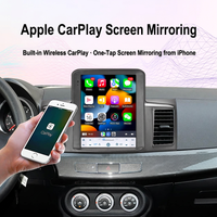 Lecteur DVD de voiture à écran vertical de 9,7 pouces pour Mitsubishi Lancer 2010-2016, navigation Android CarPlay, autoradio tactile