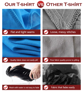 Camisetas Masculinas de Algodão 100% 220 Gsm com Bordado de Logo Personalizado, Camiseta Branca de Gola Curta Tricotada - Product Image 4