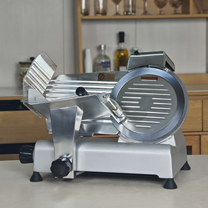 Shanyou High Quality 200/250/300mm <b>Meat</b> Slicer New Semi-Automatic Frozen Ham Cheese <b>Cutting</b> <b>Machine</b> 220v Buffet Use Semi-automat - Product Image 1